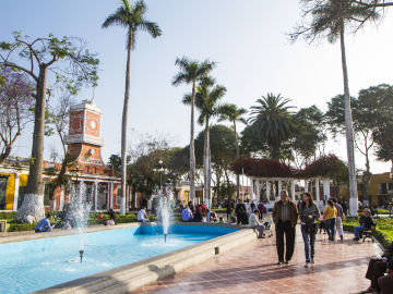 Plaza de Armas de Barranco. Lima Plaza de Armas de Barranco. Lima