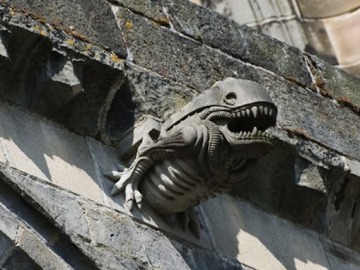 Podrían haber sustituido gárgolas por aliens en una abadía escocesa Podrían haber sustituido gárgolas por aliens en una abadía escocesa