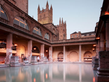 Baños Romanos de Bath hoy. Inglaterra Baños Romanos de Bath hoy. Inglaterra